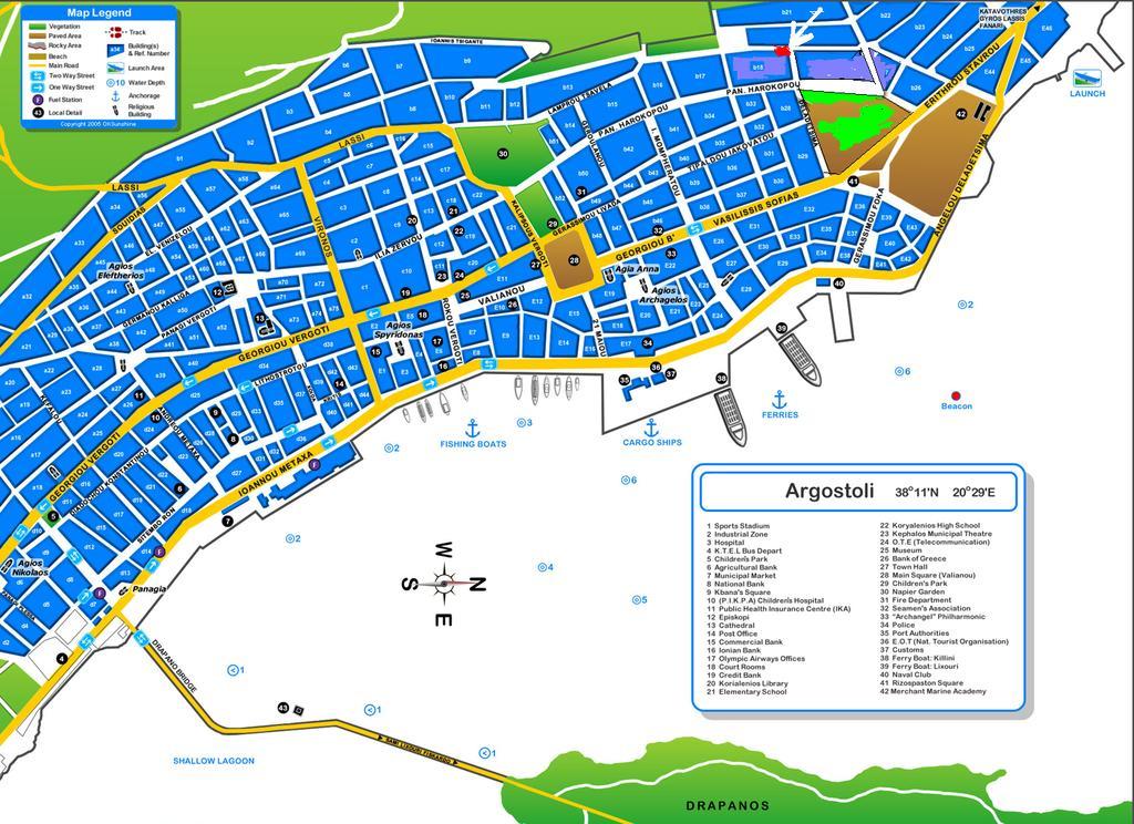 Barbara΄S Apartments Argostoli  Eksteriør billede